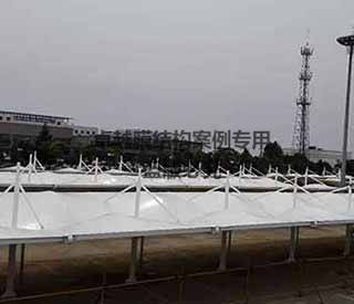 連云港核電廠(chǎng)膜結(jié)構(gòu)車(chē)棚