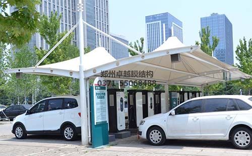 運城農(nóng)業(yè)會展中心膜結構車棚