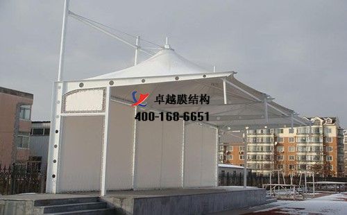 長治<font color='red'>膜結構看臺</font>/觀景臺【長治液壓有限公司等】設計施工案例