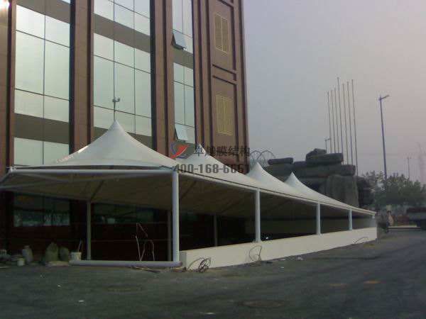 呂梁膜結(jié)構地下車庫出入口【呂梁博建工貿(mào)有限公司等】設計施工案例