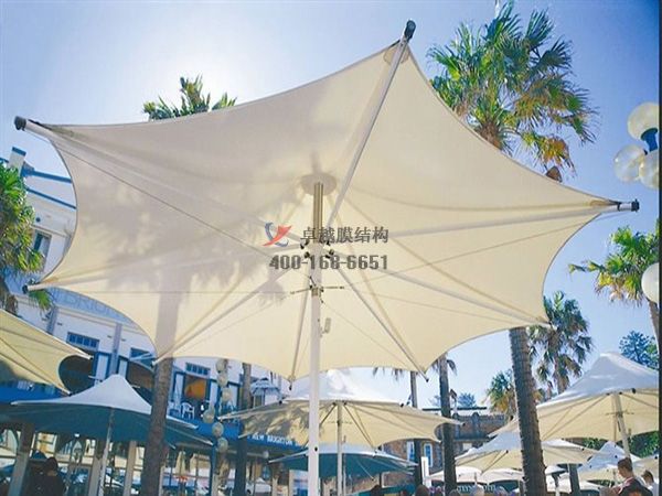 湘潭張拉<font color='red'>膜結(jié)構(gòu)景觀</font>設(shè)計施工【案例圖片】 　　