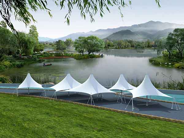 臺州景觀<font color='red'>張拉膜結(jié)構(gòu)</font>遮陽棚【生產(chǎn)廠家】