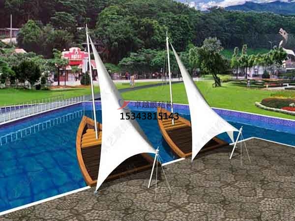 貴港<font color='red'>張拉膜結(jié)構(gòu)</font>景觀(guān)小品【案例圖片】