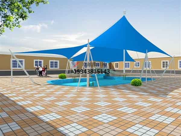 深圳<font color='red'>張拉膜結(jié)構(gòu)</font>景觀(guān)小品【案例圖片】