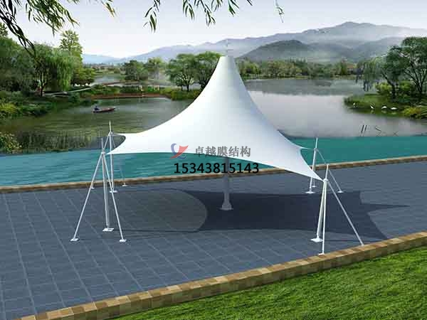 汕尾<font color='red'>張拉膜結(jié)構(gòu)</font>景觀(guān)小品【案例圖片】