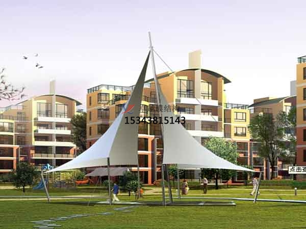 營口市張拉<font color='red'>膜結(jié)構(gòu)景觀</font>設(shè)計施工【案例圖片】