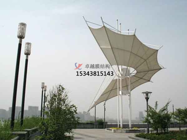 沈陽張拉<font color='red'>膜結(jié)構(gòu)景觀</font>設(shè)計施工【案例圖片】
