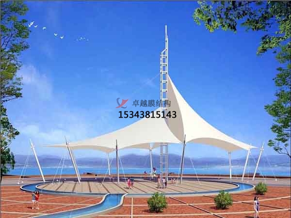 白山張拉<font color='red'>膜結(jié)構(gòu)景觀</font>小品【案例圖片】