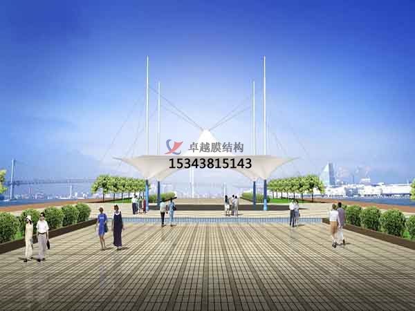 濮陽景觀<font color='red'>張拉膜結(jié)構(gòu)</font>遮陽棚【生產(chǎn)廠家】
