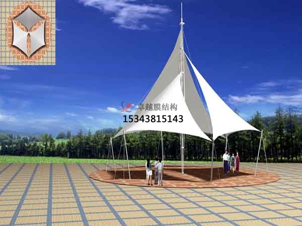 揭陽<font color='red'>膜結(jié)構(gòu)景觀</font>設(shè)計施工【案例圖片】