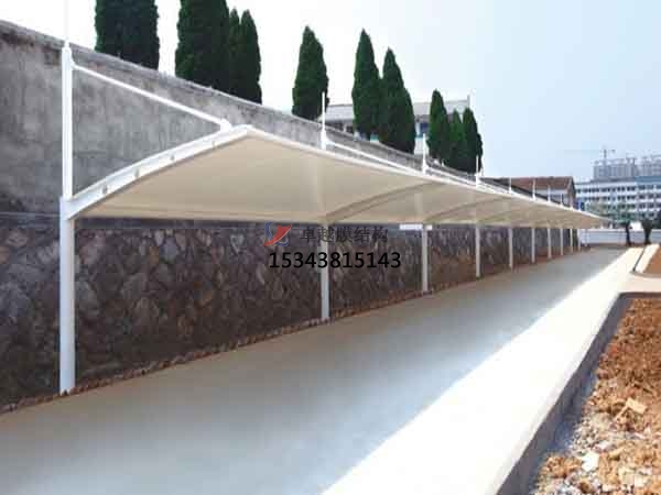 庫爾勒市膜結(jié)構(gòu)雨棚工程設計施工案例