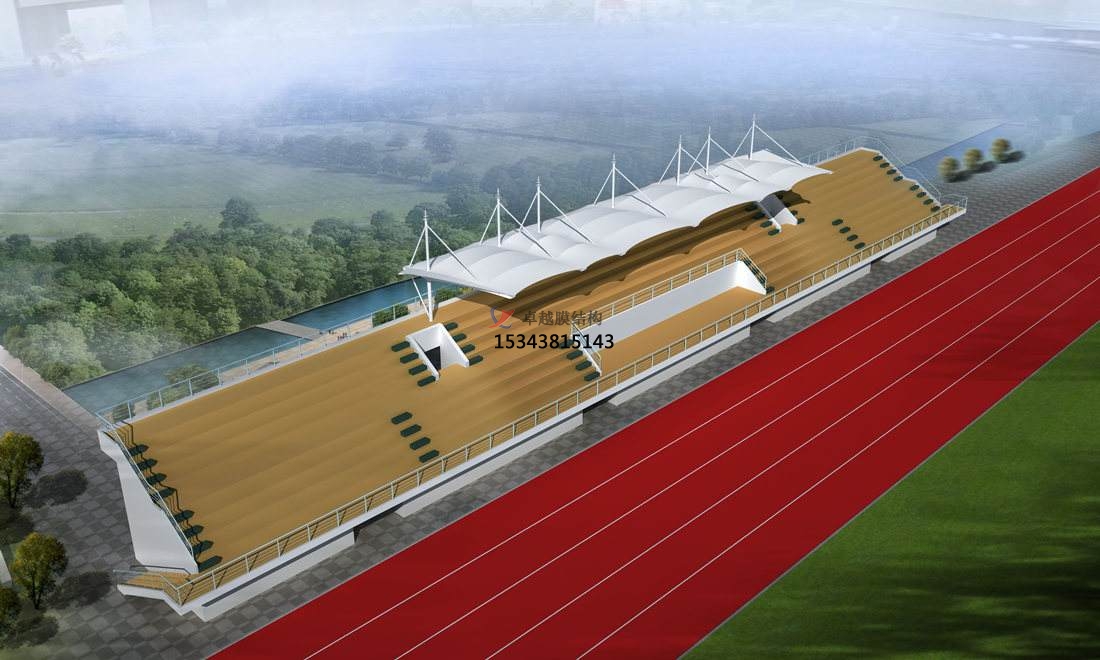 呼倫貝爾<font color='red'>膜結(jié)構(gòu)車棚</font>【呼倫貝爾城市建設(shè)投資（集團(tuán)）有限責(zé)任公司等】設(shè)計施工案例