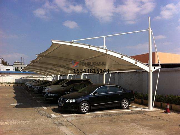 武岡膜結(jié)構(gòu)停車(chē)棚【充電站雨棚】設(shè)計(jì)安裝