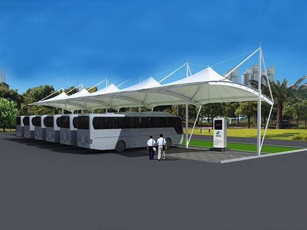 鳳陽膜結(jié)構(gòu)停車棚【設計生產(chǎn)安裝】