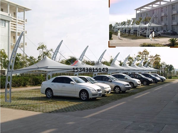 松原膜結(jié)構(gòu)【充電站防雨篷】停車棚設計安裝