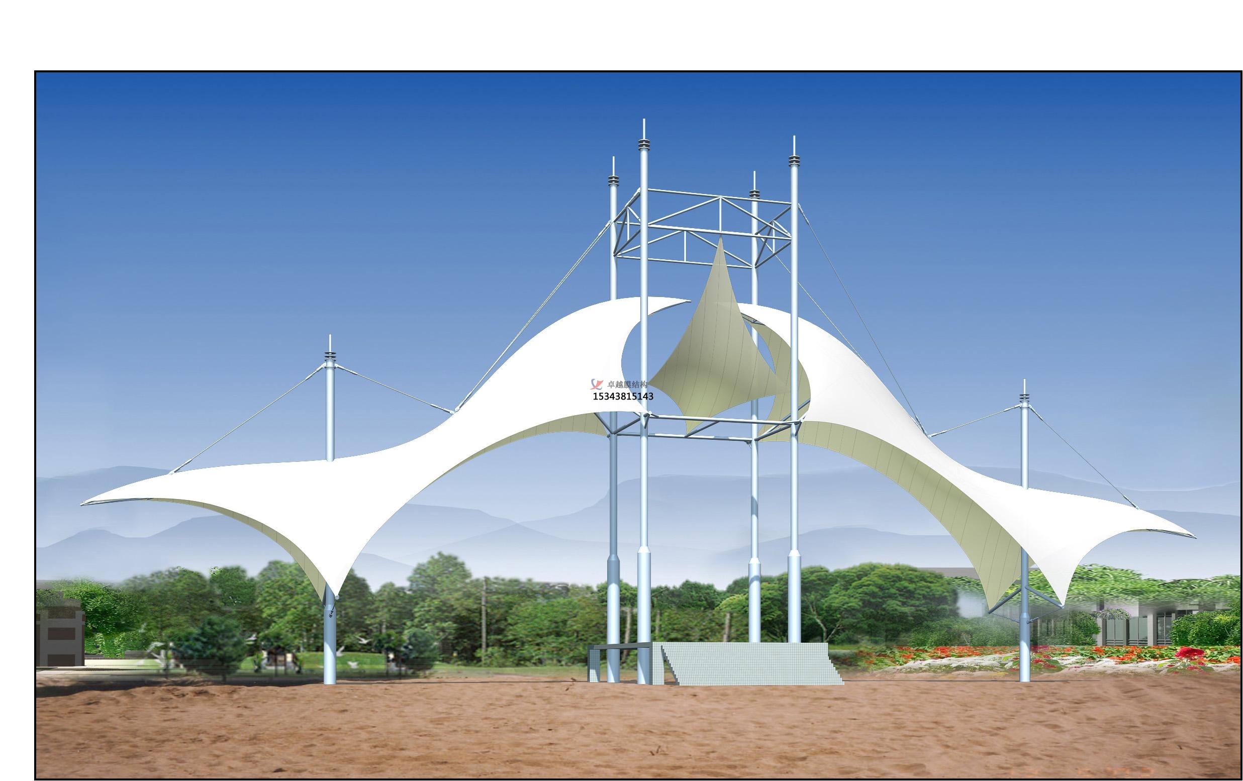 王場(chǎng)膜結(jié)構(gòu)景觀【張拉膜景觀】性?xún)r(jià)比最高
