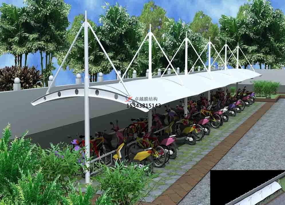 超經(jīng)典的<font color='red'>膜結(jié)構(gòu)車棚</font>效果圖！