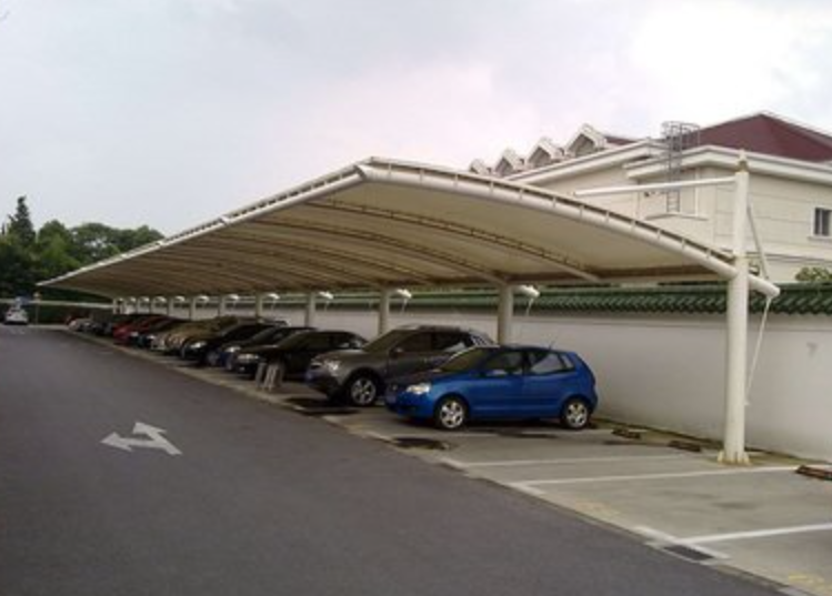 膜結(jié)構(gòu)車棚是否是精品？看清楚了，再掏錢購買哦。