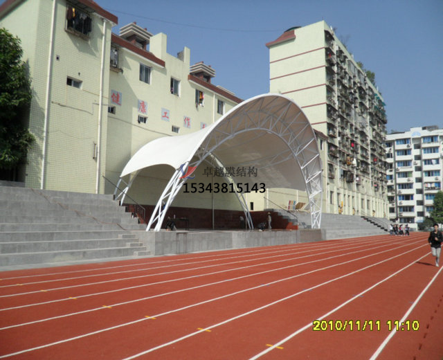  膜結(jié)構(gòu)看臺(tái)都是什么材質(zhì)的？