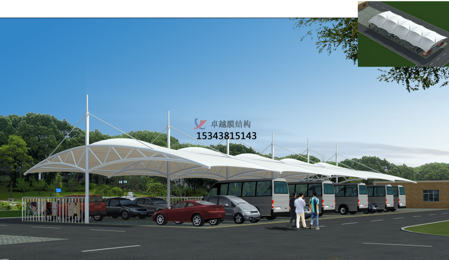 為什么膜結(jié)構(gòu)車棚隨處可見？