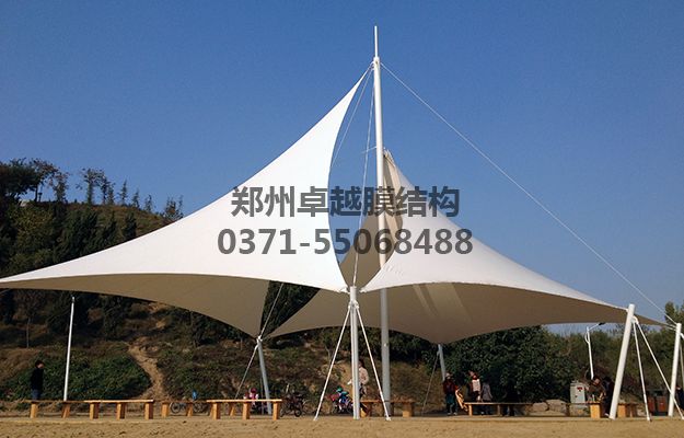 濮陽(yáng)張拉膜結(jié)構(gòu)案例