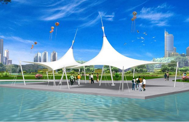 上海張拉膜遮陽棚生產(chǎn)廠家設(shè)計施工【上海財經(jīng)大學(xué)張拉膜遮陽棚】等項目