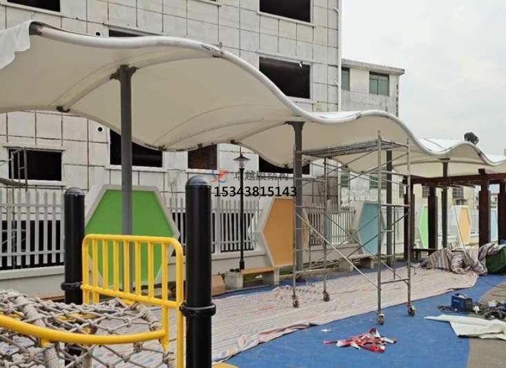 天津張拉膜遮陽棚生產廠家設計施工【天津大學張拉膜遮陽棚】等項目