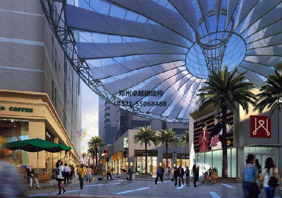 承德張拉膜收費(fèi)站設(shè)計(jì)施工/張拉膜工廠(chǎng)