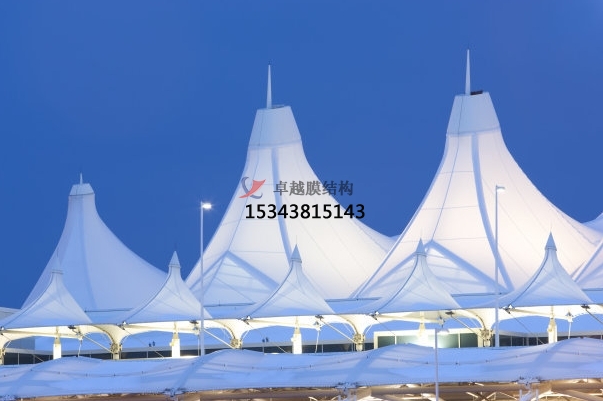 濰坊膜結(jié)構(gòu)地下車庫(kù)入口【施工案例】